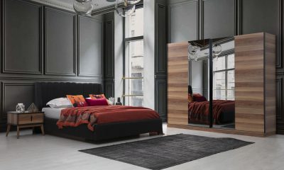 Modern Oslo Yatak Odası Takımı Parlak Ev'de